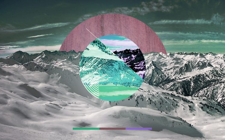 mountain, Polyscape HD Wallpaper Desktop Background