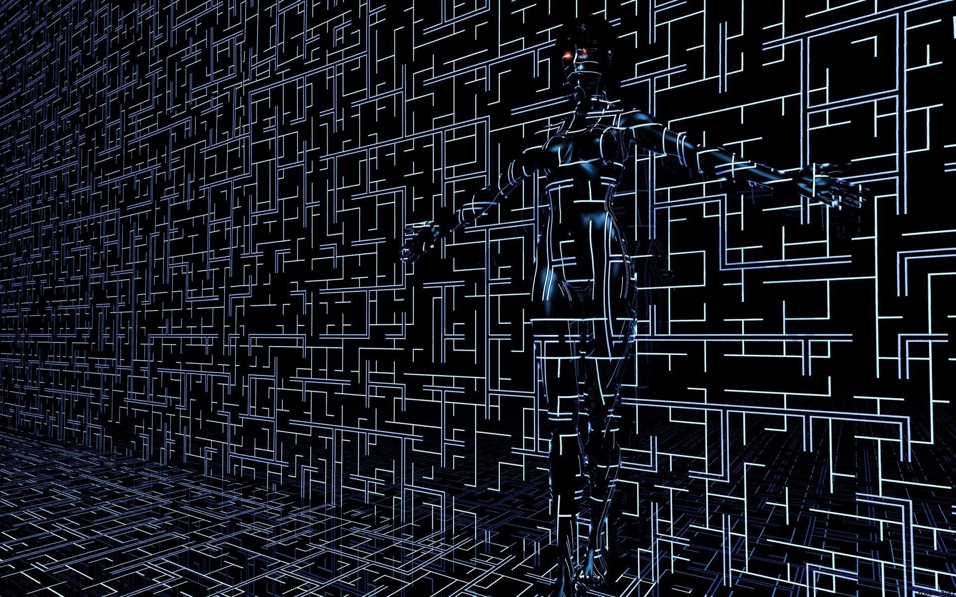 Digital Blasphemy, Cyberpunk Wallpaper