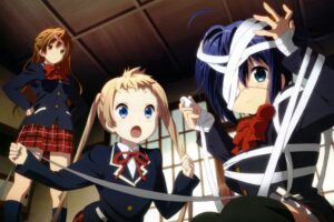 Chuunibyou demo Koi ga Shitai!, Nibutani Shinka, Dekomori Sanae, Takanashi Rikka