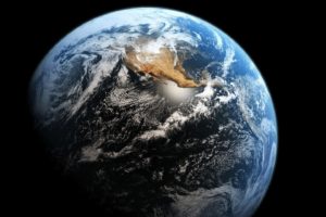 Earth, Space, Planet, Portrait display