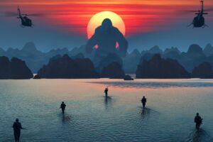 King Kong, Kong: Skull Island, Sunset