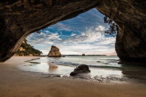 cathedral cove, New Zealand