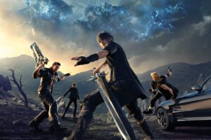 Ignis, Prompto, Gladiolus, Final Fantasy XV, Gamer, Noctis