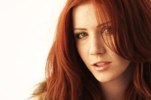 Elle Alexandra, Redhead, Women, Face