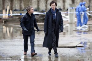 Sherlock, Benedict Cumberbatch, Martin Freeman