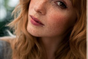 women, Actress, Redhead, Long hair, Vica Kerekes, Brown eyes, Freckles, Face, Portrait