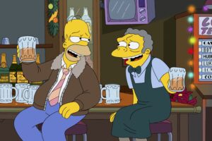 The Simpsons, Beer, Homer Simpson, Moe Sizlack, Bar