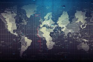 world map, Time zones