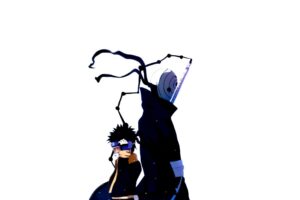 Naruto Shippuuden, Manga, Anime, Tobi, Uchiha Obito, White background